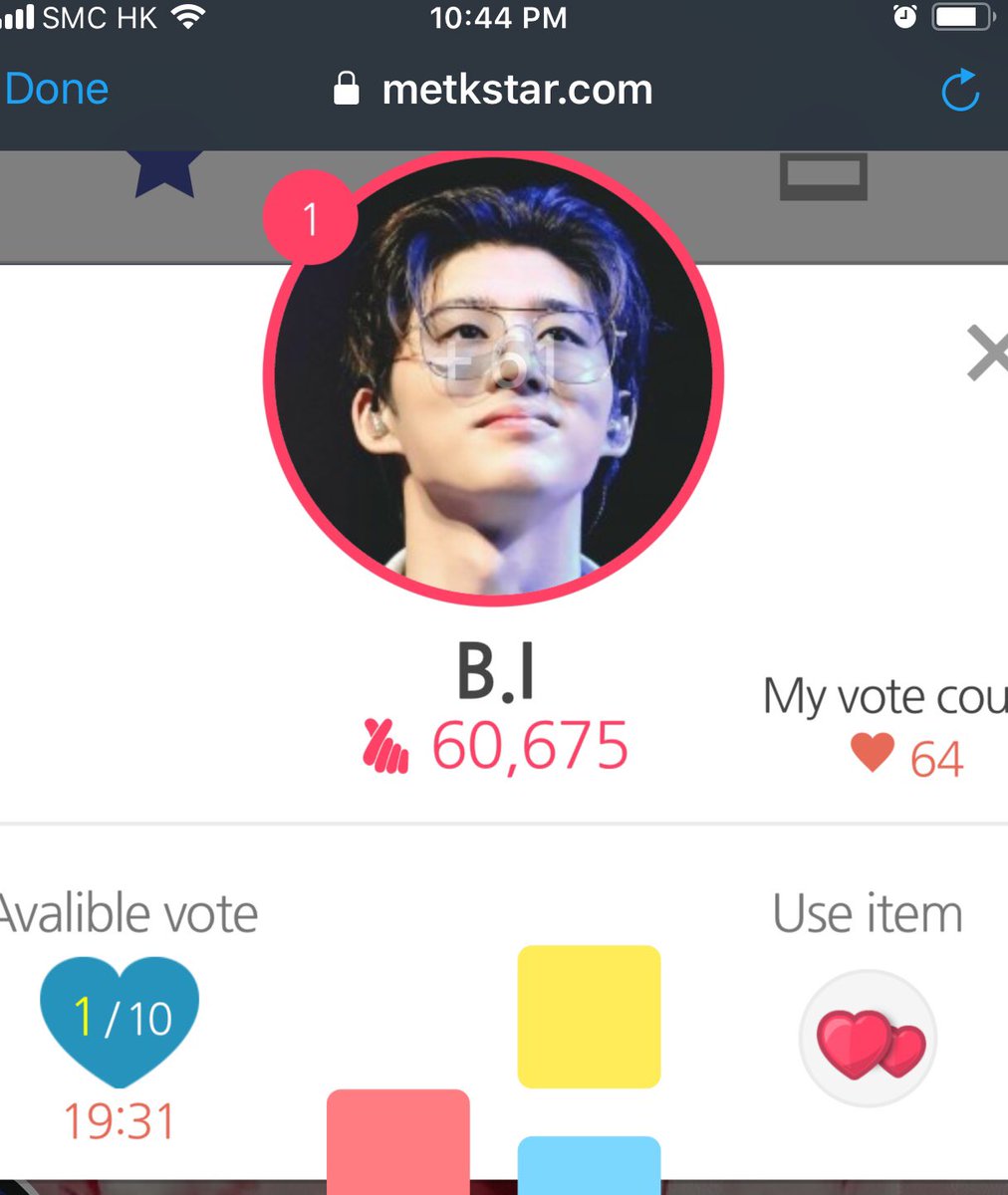 jbheart131's tweet photo. @khb131_Global my last vote no more luck ,but managed 65 votes #HanbinMode fighting https://t.co/82TySRwGMy