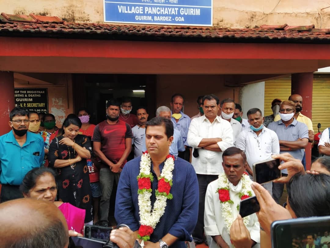 Jayeshvsal's tweet photo. Babaji Gadekar elected unopposed as Dy Sarpanch of Gurim Panchayat. Many congratulations to Babaji, a hardworking, honest and humble human being. Wish him and Guirim Panchayat all the best.
#guirimforward #saligaoforward #PuttingBasicsInPlace https://t.co/faMGCrgWpe
