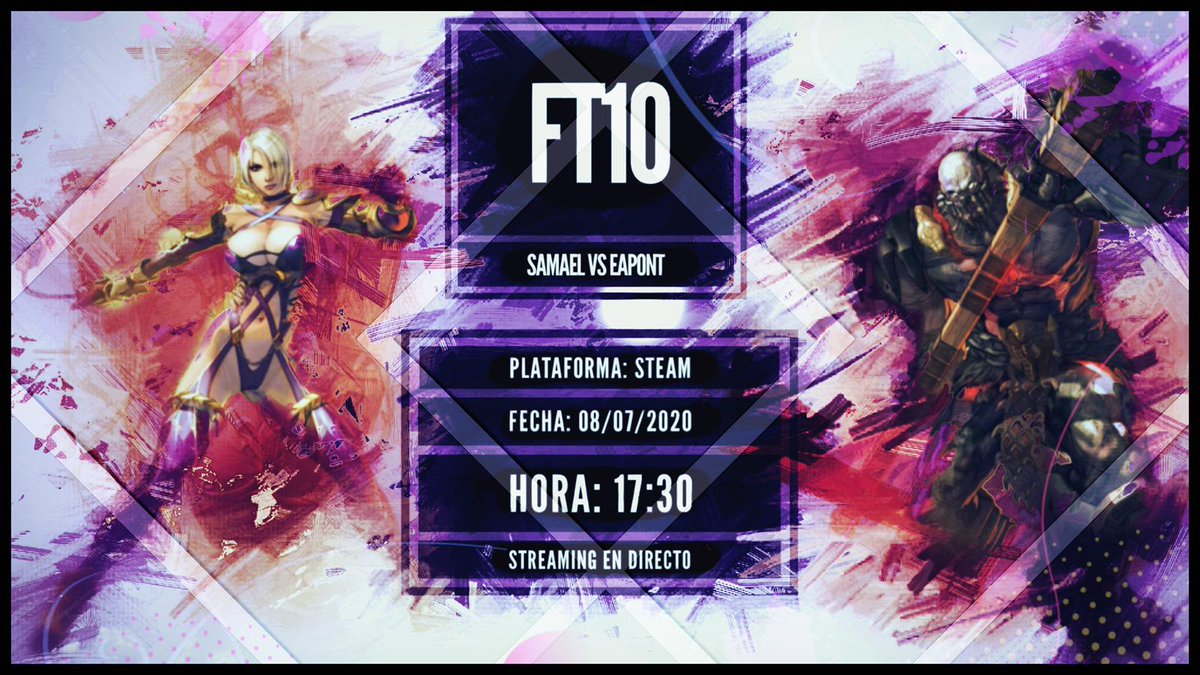DDQ_Team's tweet photo. Este próximo miércoles 08-07 os traeremos en directo nuestro segundo FT10 !!
A partir de las 17:30 en nuestro canal de twitch veremos a Samael (@SamaelSC) vs Eapont !
Quién será el vencedor ? https://t.co/jTFGjhTNIw