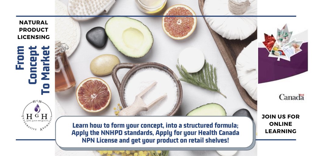 HgHIntegrative's tweet photo. Interested in an NNHPD ePLA walkthrough? Learn more about licensing #botanicals #herbals #aromatherpay #cosmetics or #naturalhealthproducts in Canada. 𝙎𝙞𝙜𝙣 𝙪𝙥 𝙛𝙤𝙧 𝙪𝙥𝙘𝙤𝙢𝙞𝙣𝙜 𝙬𝙚𝙗𝙞𝙣𝙖𝙧 𝙣𝙤𝙩𝙞𝙛𝙞𝙘𝙖𝙩𝙞𝙤𝙣𝙨 𝙖𝙩 https://t.co/bltXw77BlQ
#yeg #sherwoodpark https://t.co/YpOnygLpKc