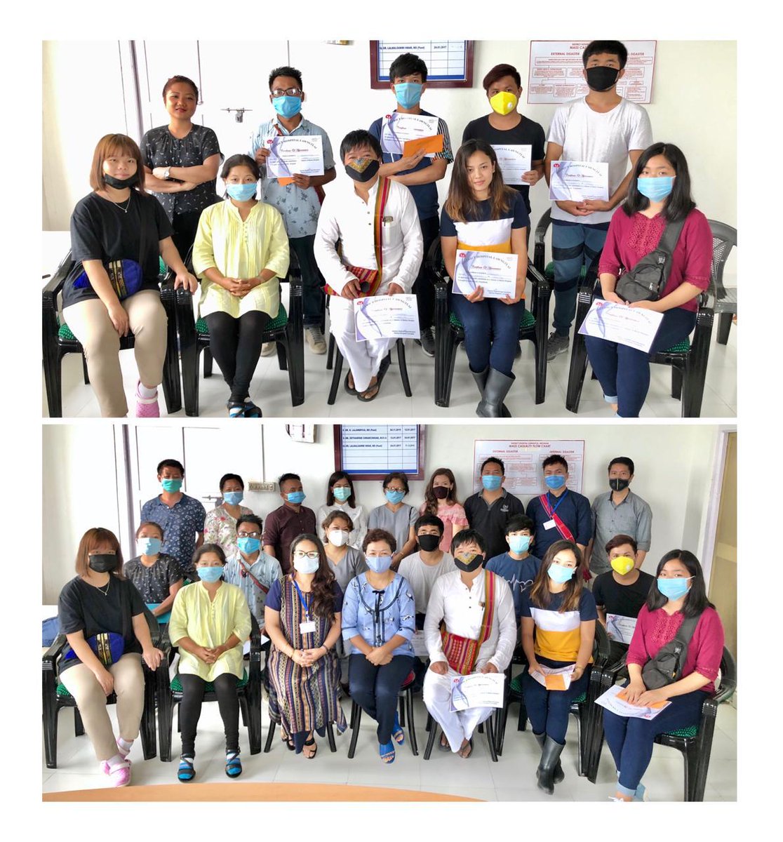 Elvis46473544's tweet photo. #Covid-19 dona kawngah District Hospital, Lawngtlai ah a tul tul hna thawk tura im volunteer te in va zahawm em. https://t.co/V5uFaP32JF