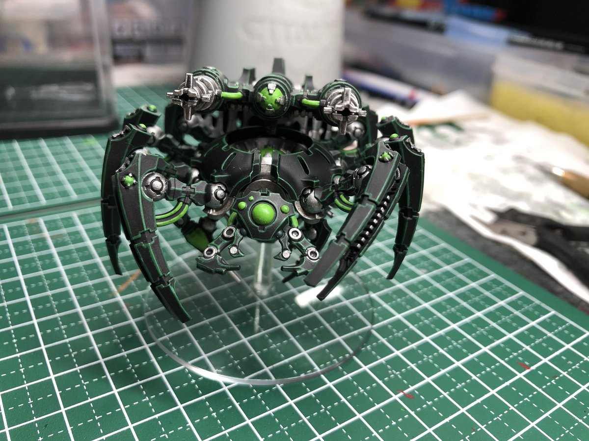 ウォーハンマーWarhammer カノプテックス・スパイダー 塗装代行費のみ 週刊ウォーハンマー】カノプテックスパイダーを完成させる
