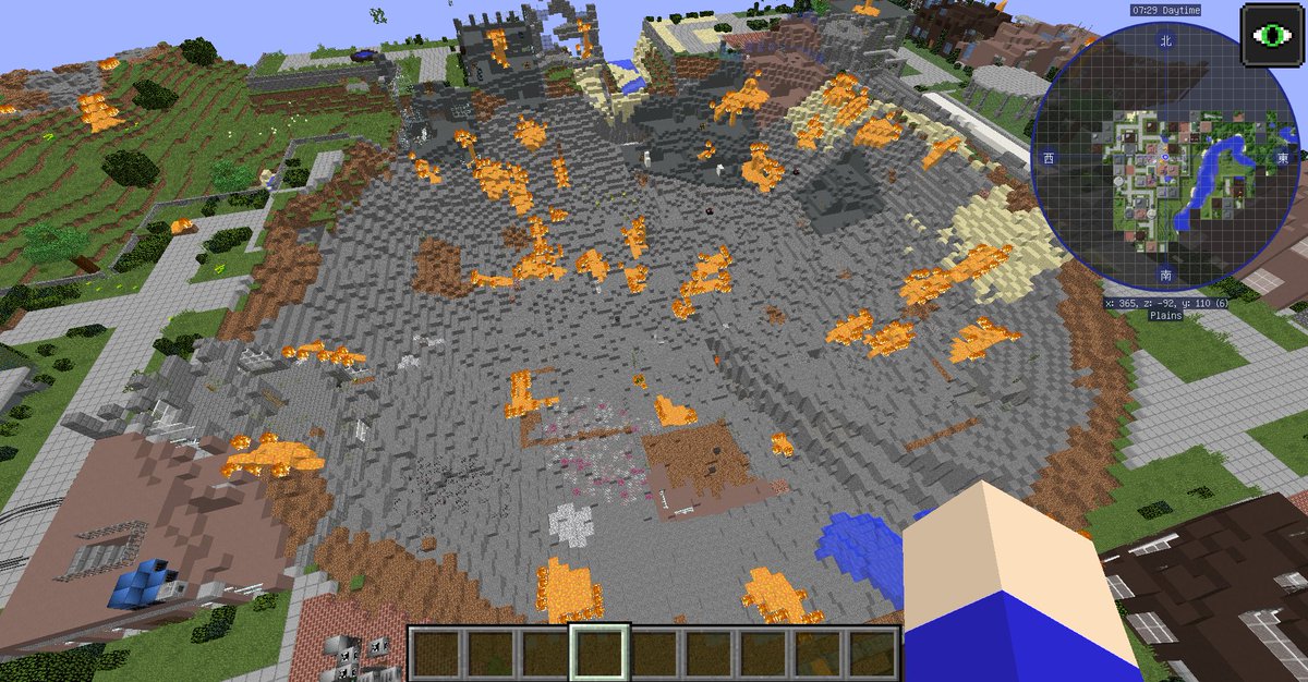 ST256_'s tweet photo. こんなのに比べたらまし
#Minecraft #マインクラフト #DraconicEvolution https://t.co/LBwhDoULRo