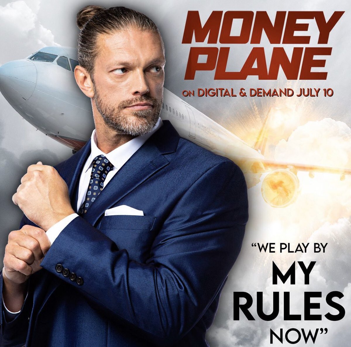 RatedRCope's tweet image. Meet my guy Jack Reese. Had a blast bringing this character to life. Throwback to tongue in cheek 80’s/90’s action flicks. My personal faves. #MoneyPlane July 10 available on digital &amp;amp; demand #manbun4life
