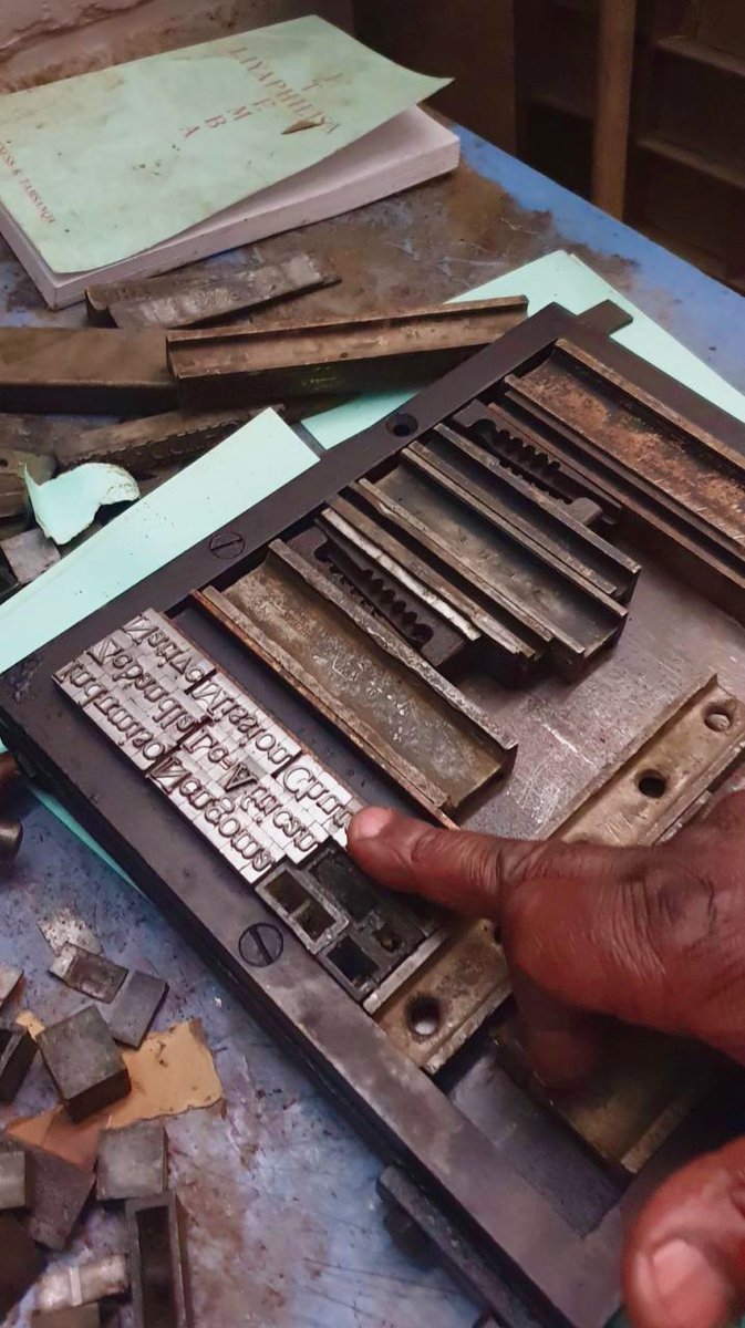 vow_sa's tweet photo. The Lovedale press is an employee-owned establishment, we are grateful for the three remaining custodians who are committed to keeping the legacy alive.
For more info check our fundraising campaign website, link in bio
#victoryoftheword
#savelovedalepress https://t.co/m27pgmVfMg