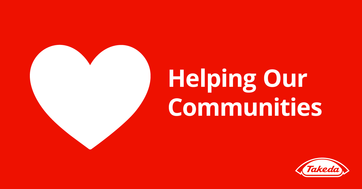 TakedaPharma's tweet photo. We're committed to helping those affected by #COVID19. All over the world, our teams have been helping our local communities by supporting hospitals with #PPE, donating to relief efforts, emergency funds, foodbanks and charities. 🌏 #TakedaProud https://t.co/w5XfuGQcZK