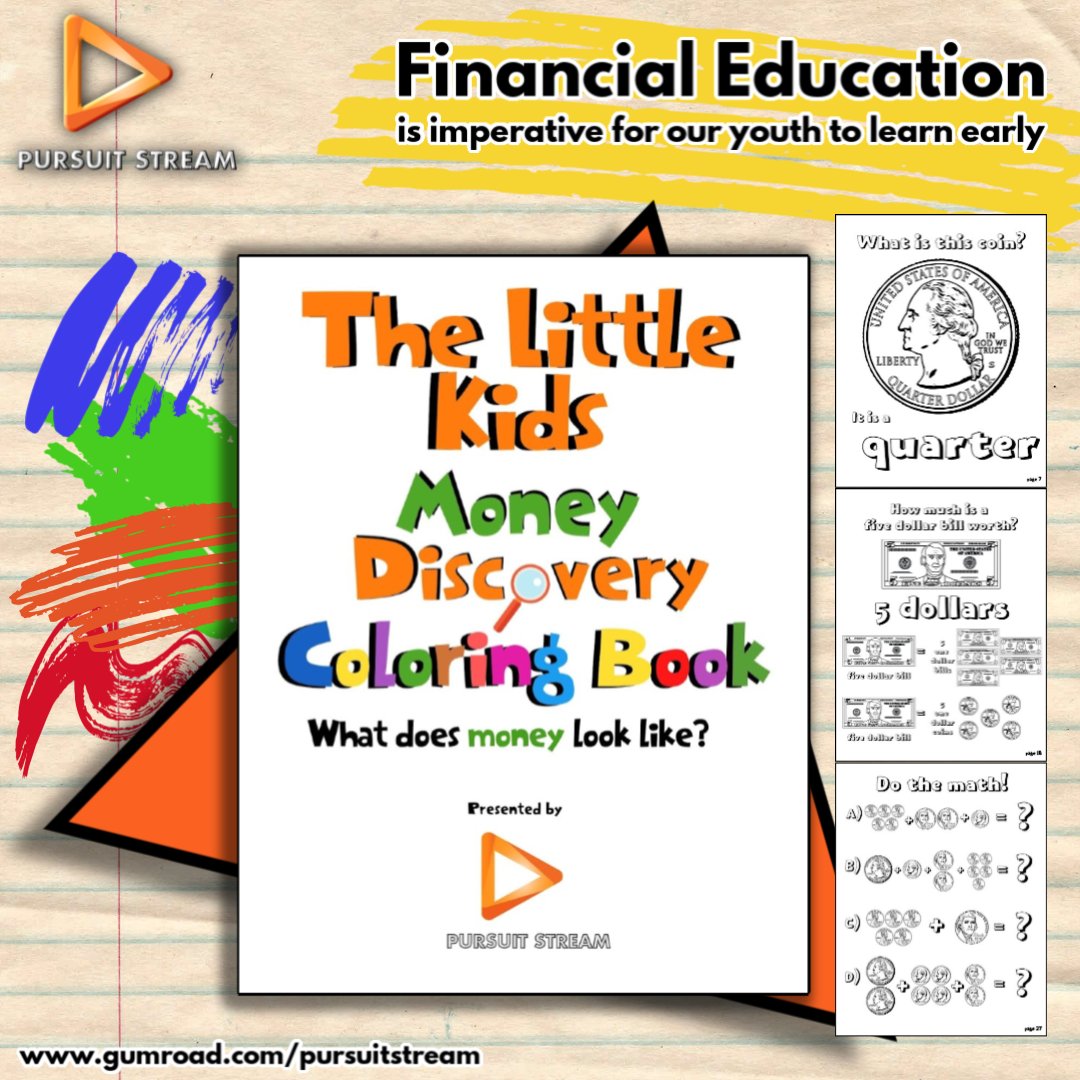 AlwaysnPursuit's tweet photo. Our goal is to start a conversation about money w/ fun financial education activities. We will equip kids, early - creating knowledge and economic empowerment. Together, we will change the narrative about bad financial habits. https://t.co/URdho13qt5 https://t.co/UVsCyY9Pxi