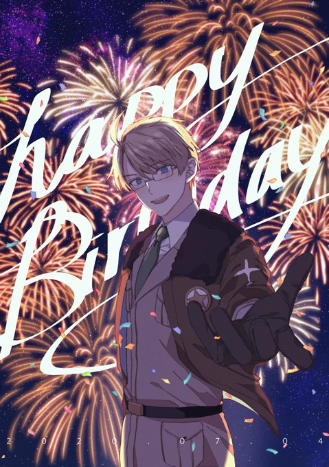 #アルフレッド生誕祭2020 
#メリ誕2020
大好き おめでとう〜!!?? 