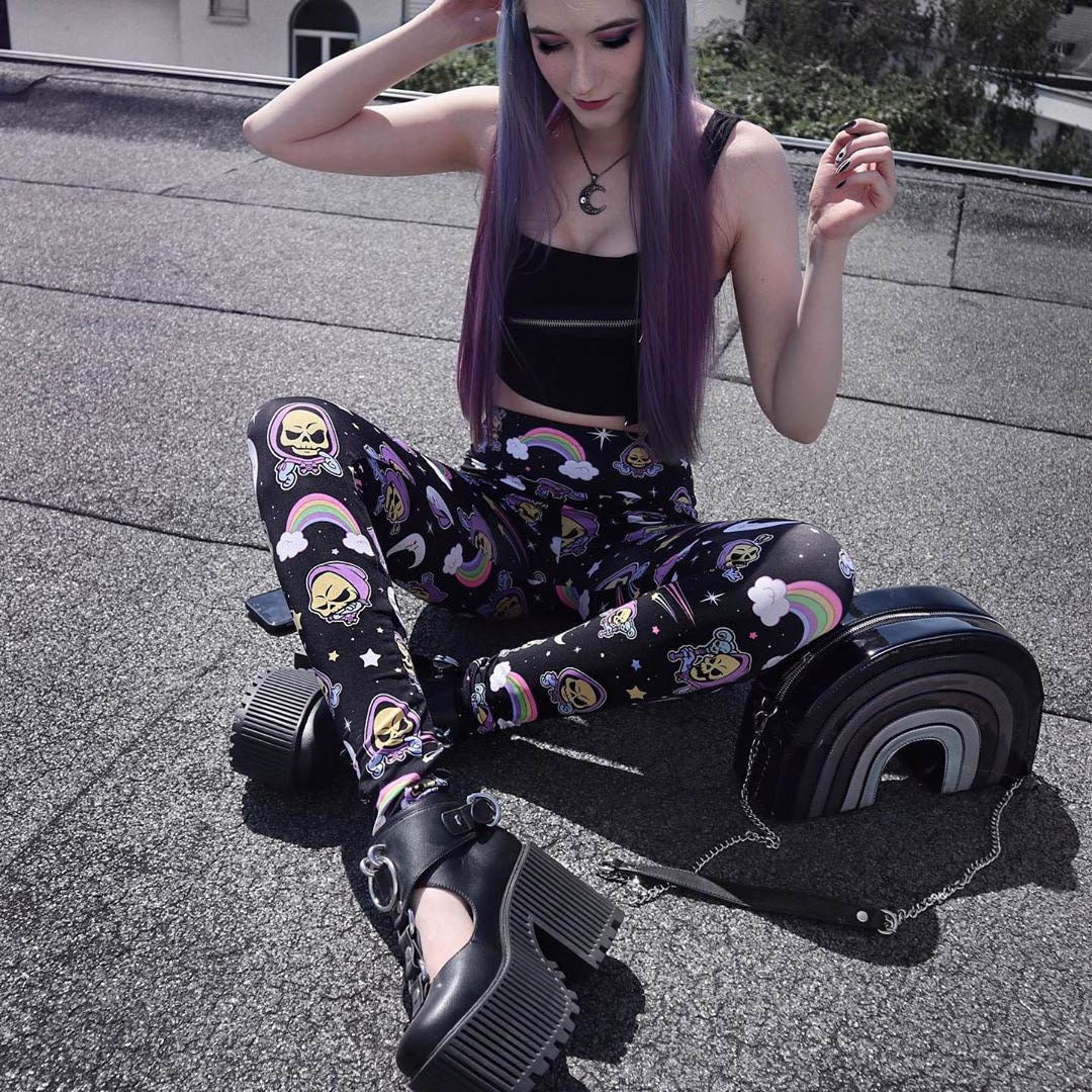 killstar's tweet photo. MYAH! 💀 

Yay or Nay? 💜

https://t.co/i8yWgwQlm4 | We Ship Worldwide!🌙

[KILLSTAR model @rightmew wears size XS]

#UNIVERSALSTYLE #STYLEISUNIVERSAL #GOTHAESTHETIC#SKELETOR #GOTH https://t.co/UvBO5WEozC