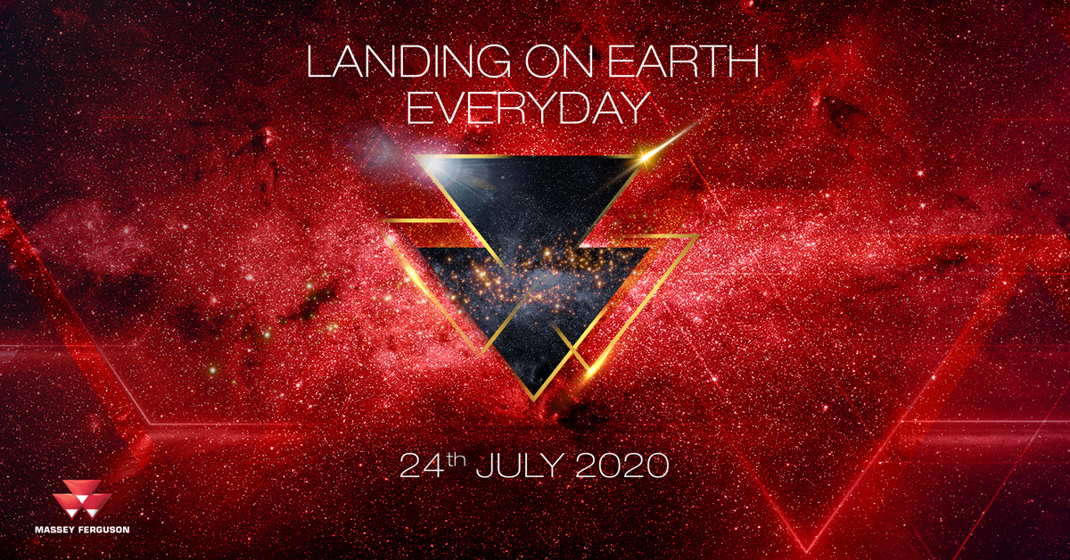 MF_EAME's tweet photo. The dawn of a new era is upon us. 🚀Landing on earth 24.07.2020 at 12:15 UTC, you are invited to be part of #MasseyFerguson’s biggest live digital launch event ever! 😍Register here: https://t.co/LbVAccjxXk #MFeXperience #MFNext https://t.co/Lqq84KA22M