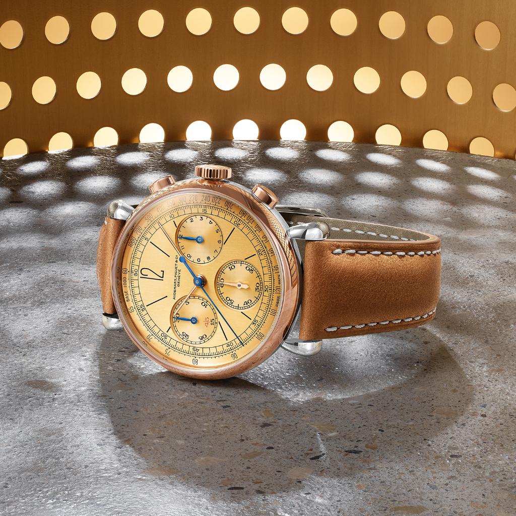 AudemarsPiguet's tweet photo. A contemporary watch that evokes the past, [Re]master01 is a tribute to the many stories contained within our history. https://t.co/IgOT1us9uv #AudemarsPiguet #Remaster01 https://t.co/6wYjId7UFf