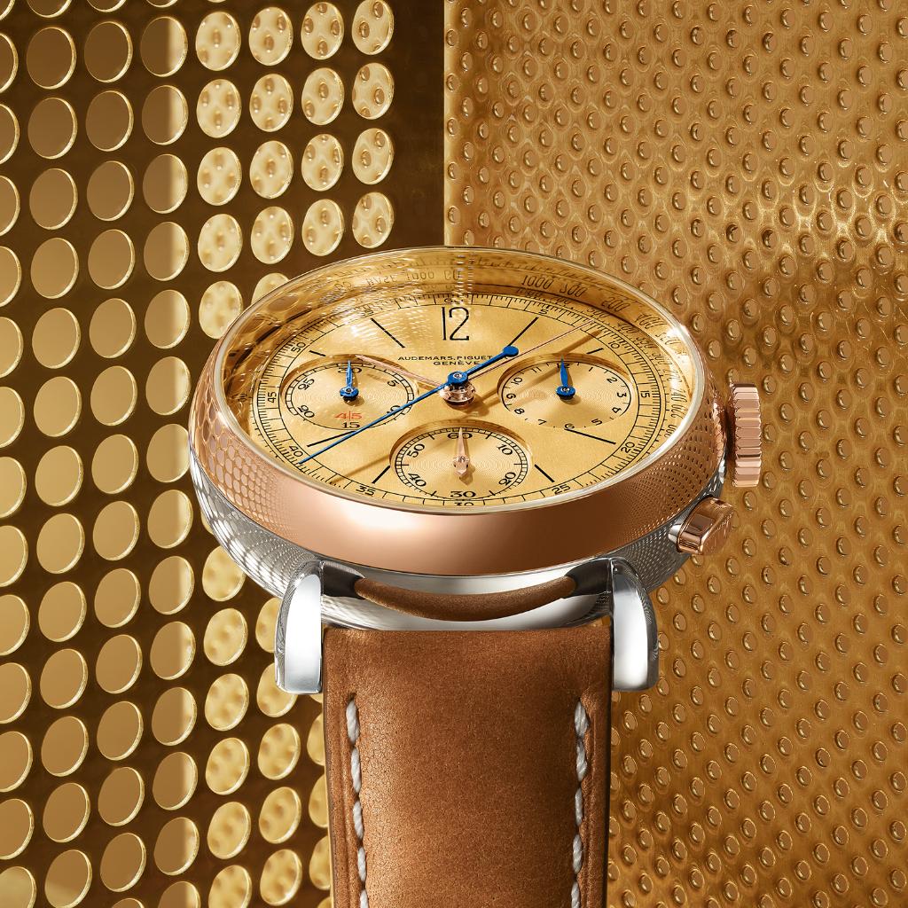 AudemarsPiguet's tweet photo. A contemporary watch that evokes the past, [Re]master01 is a tribute to the many stories contained within our history. https://t.co/IgOT1us9uv #AudemarsPiguet #Remaster01 https://t.co/6wYjId7UFf