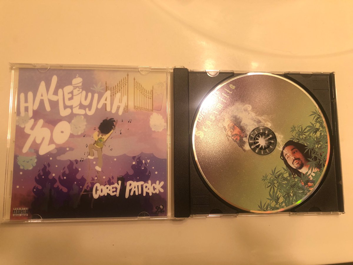coreypatrick01's tweet photo. Bandcamp is waiving their share again today! My digital discography is on discount, and my CD with Sensimilla + Hallelujah EP is also shipping. Big thank you to those who’ve already supported 💚 https://t.co/VAQgww6wEy #bandcamp https://t.co/6SlFZyykbY