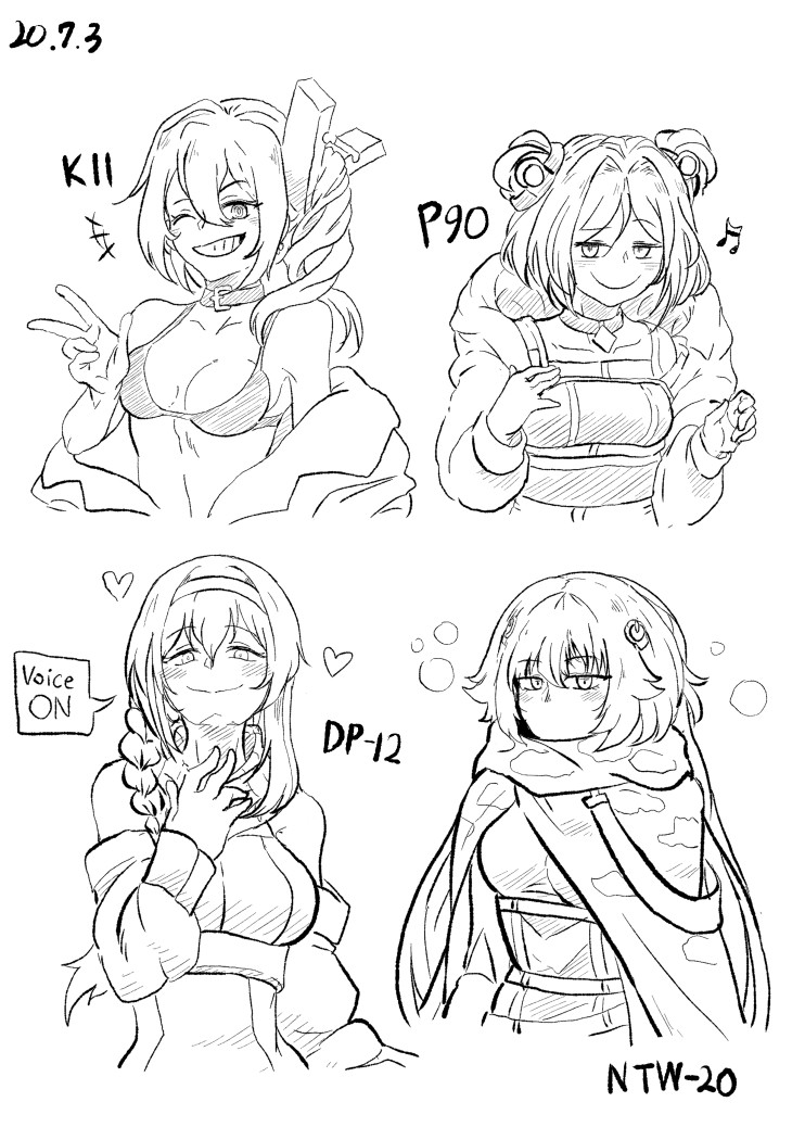 [ドルフロ] 20. 7. 3 rkgk

¡㏂㏂

#소녀전선 #ドルフロ #ドールズフロントライン #少女前線 #GirlsFrontline 