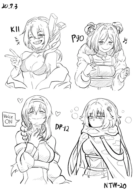 [ドルフロ] 20. 7. 3 rkgk

¡㏂㏂

#소녀전선 #ドルフロ #ドールズフロントライン #少女前線 #GirlsFrontline 