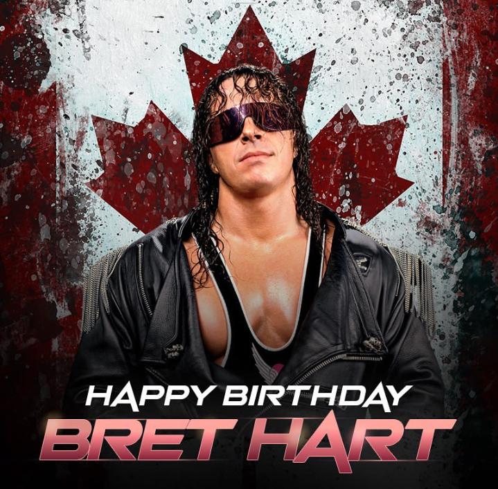 Happy birthday to WWE legend 
BRET HART! 