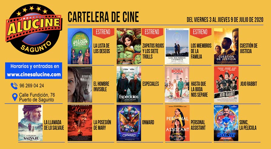 capoc Brote Denso Cines Alucine on Twitter: "🔝🔝 Y todos los viernes de este verano 2020, la entrada cuesta 4,50€!! Como los miércoles (Día del espectador) y jueves (Superjueves) 💃🏻" / Twitter capoc Brote Denso Cines Alucine on Twitter: "🔝🔝 Y todos los viernes de este verano 2020, la entrada cuesta 4,50€!! Como los miércoles (Día del espectador) y jueves (Superjueves) 💃🏻" / Twitter