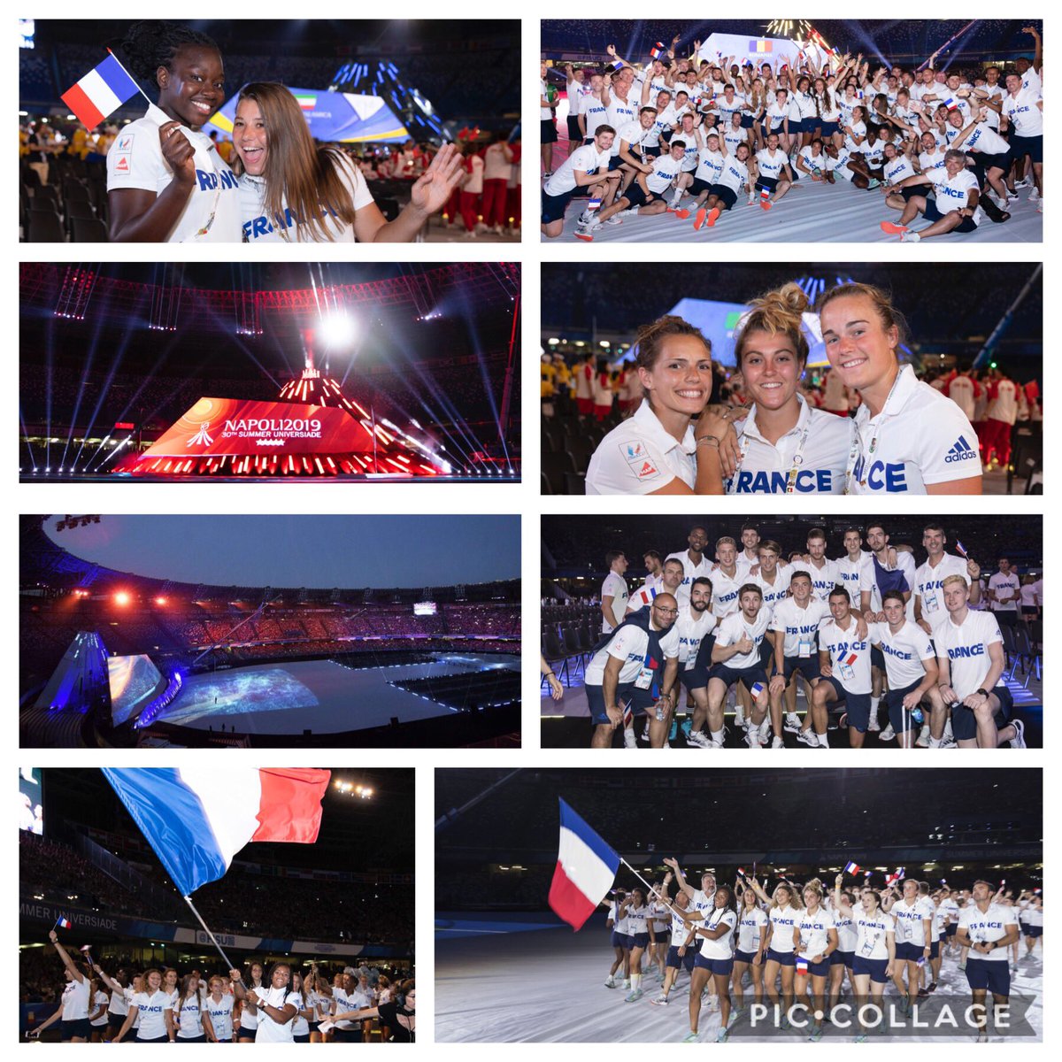 Un an déjà ... Grazie Napoli 🔥 #Universiades #Napoli2019 #StadioSanPaolo #OpeningCeremony