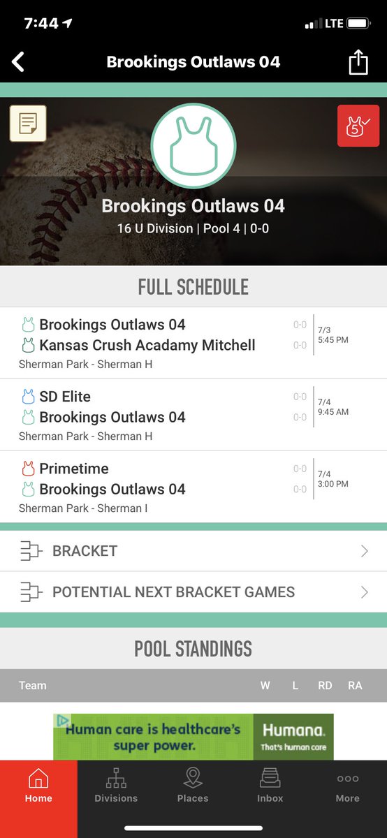 Scot Hawks (@hawks_3737) on Twitter photo Outlaws 04 start pool play tonight @ 545. Two more pool play tomorrow @ 945 & 300. Come out to Sherman Park (field h) for the 2020 Ringneck Tournament and cheer on the Outlaws. <a href="/brkoutlaws04/">Brookings Outlaws 04</a> <a href="/brookingsoutlaw/">Brookings Outlaws</a> Outlaws 04 start pool play tonight @ 545. Two more pool play tomorrow @ 945 & 300. Come out to Sherman Park (field h) for the 2020 Ringneck Tournament and cheer on the Outlaws. <a href="/brkoutlaws04/">Brookings Outlaws 04</a> <a href="/brookingsoutlaw/">Brookings Outlaws</a>