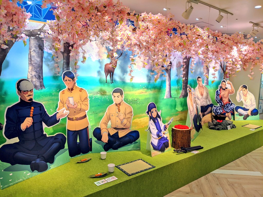 TVアニメ『ゴールデンカムイ』桜まつりPOP UP SHOP in 渋谷マルイ