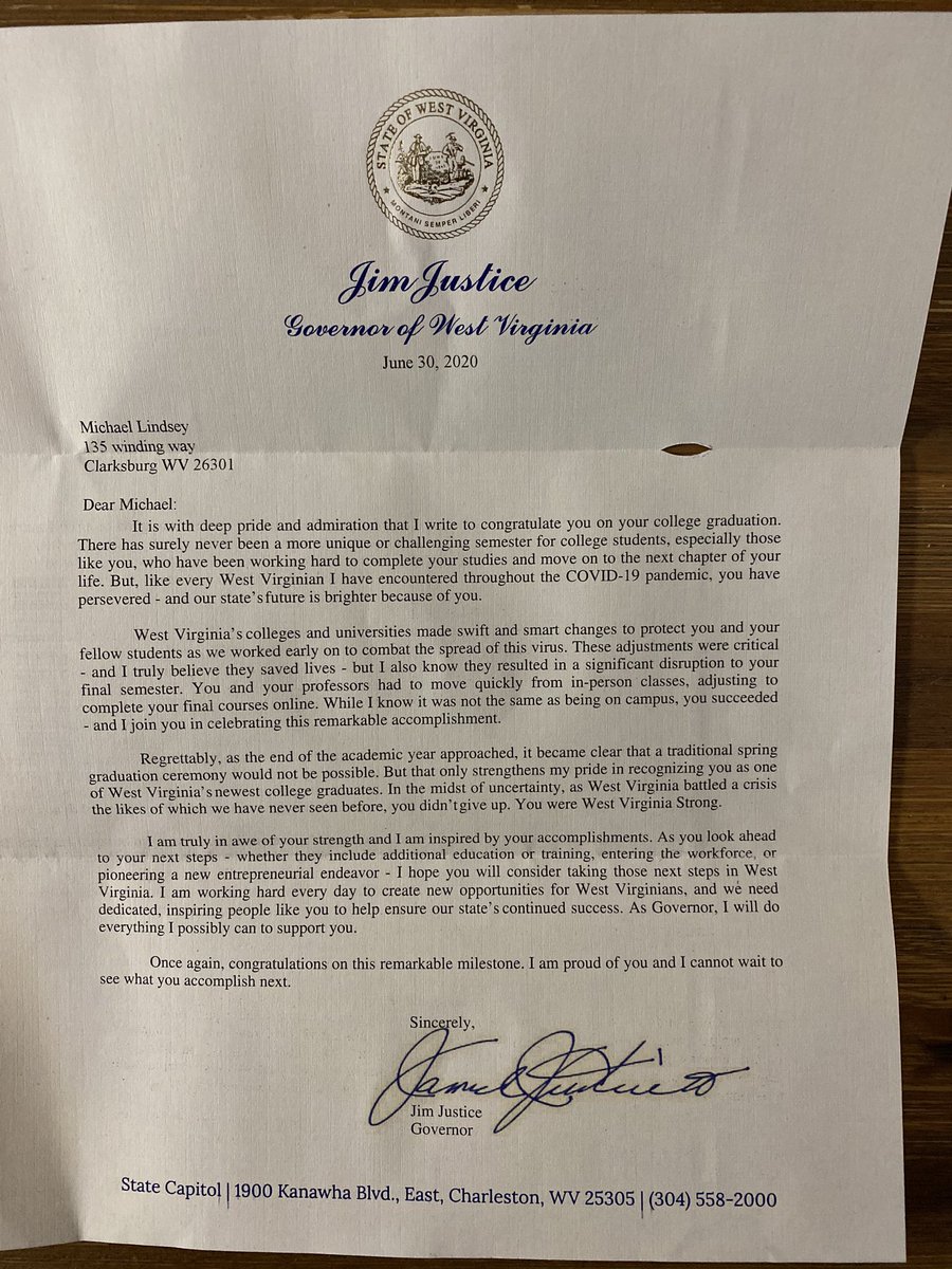 It was really cool to get this letter in the mail yesterday! Completing my Associates in Business while winning #summit? I’ll tale it! Onto the next one!