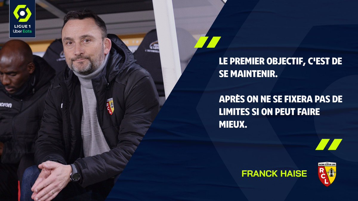 Ligue1's tweet photo. Quels objectifs pour les Sang &amp; Or ? ❤💛

Le coach du @RCLens évoque ses ambitions la saison prochaine 📝➡ https://t.co/KhfWmFuuZG https://t.co/S8ANwXfAYT