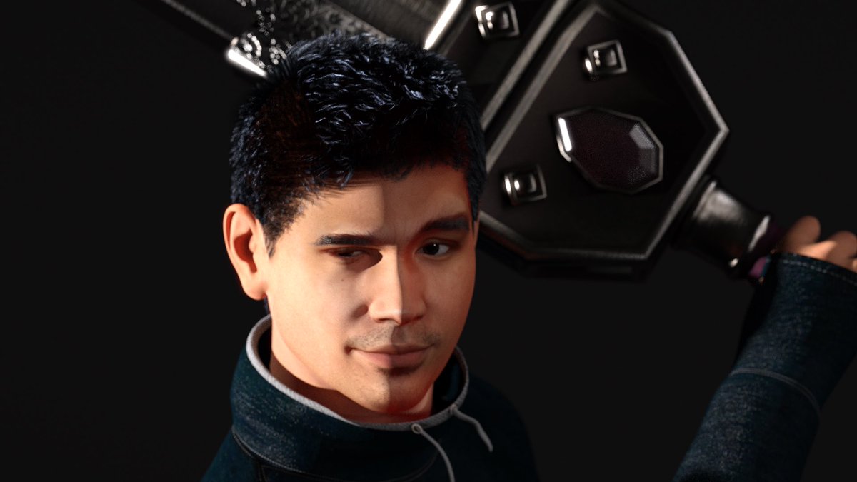 worksofbryan's tweet photo. Happy Friday! Isang #kindat naman jan... 😉
#3dart #artph #digitalart #digitalartist #realism #pinoyart #pinoyartist #worksofbryan #digitalartph #3dpinoy #pinoy3d #3dph #asianartist #dailyrender #pinoy #selfportrait #dailyart https://t.co/pS7NVcjoC6