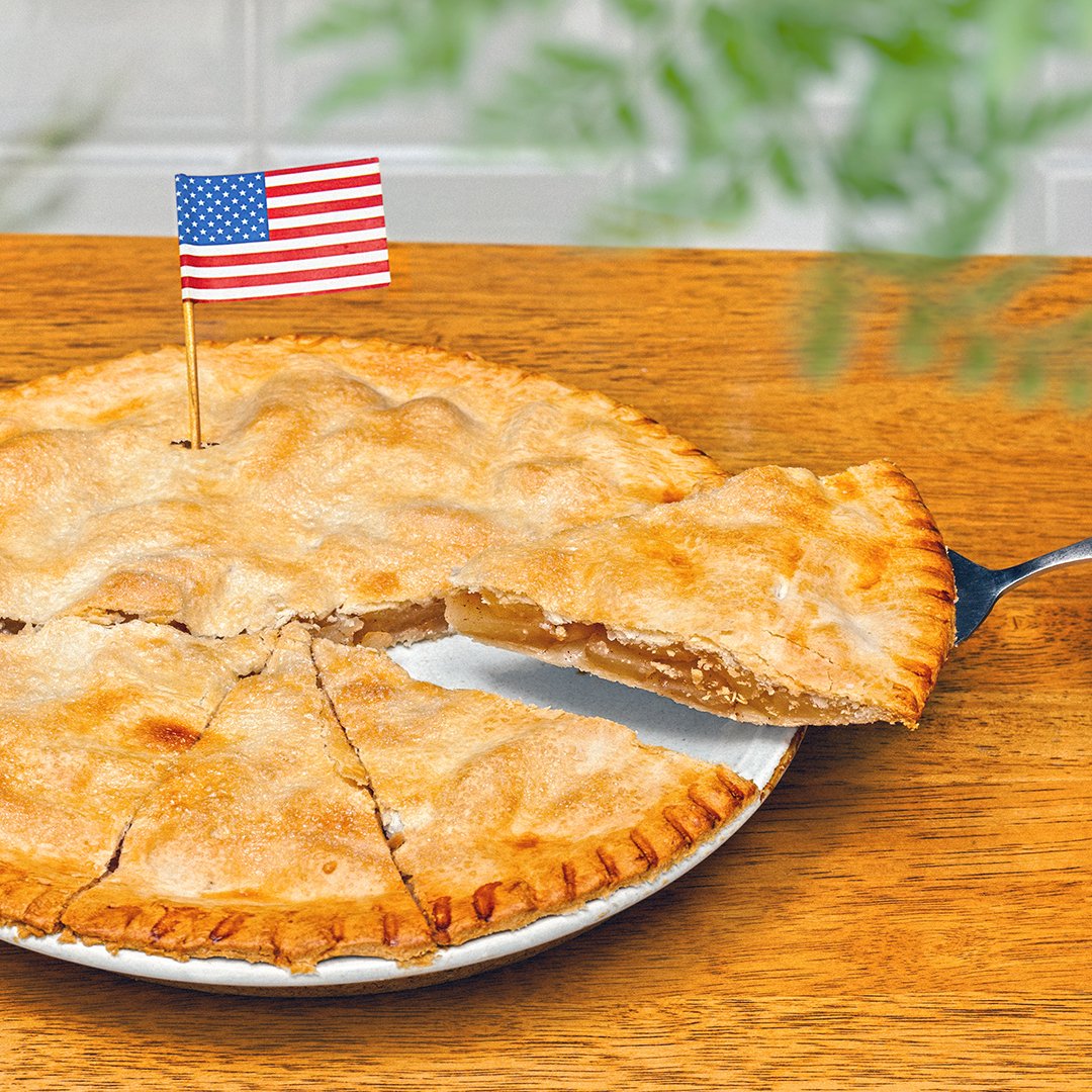 GIVEAWAY! To celebrate the Fourth of July, we’re giving one lucky winner the chance to try our limited edition apple pie flavor 🥧 Here’s how you can enter to win:

🇺🇸 FOLLOW us
🇺🇸 LIKE &amp; RT this photo
🇺🇸  BONUS entry: let us how you’re (safely) celebrating Independence Day!
