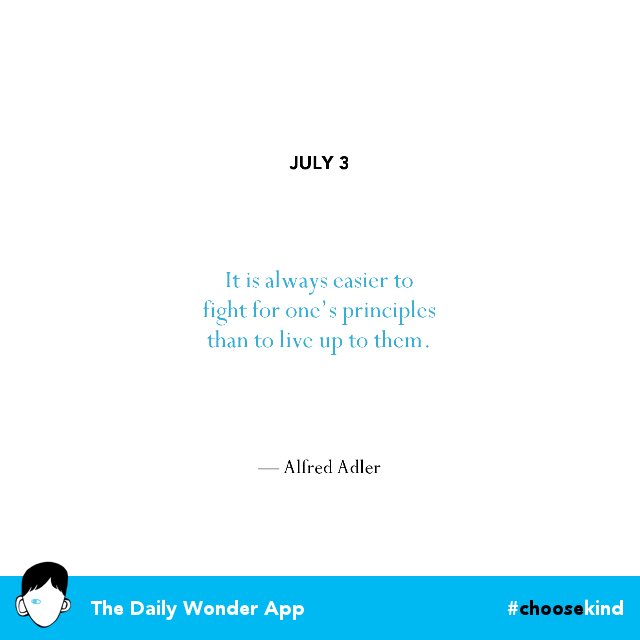 jffndrhll's tweet photo. Alfred Adler | Shared from The Daily Wonder #choosekind #sel https://t.co/VkvTrhTBQB