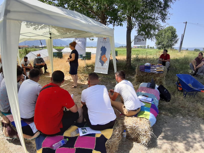 FILA_Interreg's tweet photo. 📌Today, #ADF (PP3), organized the first workshop of “Community of Practice” in the open air of the first social farm in Albanian Region nr. 3 where small businesses, experts, and researchers from local institutions and young innovators discussed about 👉https://t.co/hI9LNUFvpC https://t.co/fXQNh2ASmC
