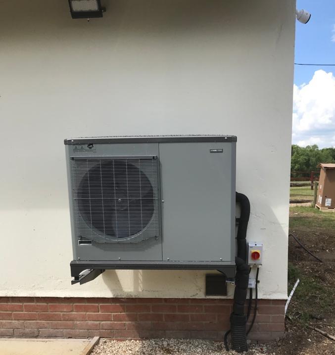 Microrenewable's tweet image. Another NIBE air-source heat-pump installation in Berkshire
