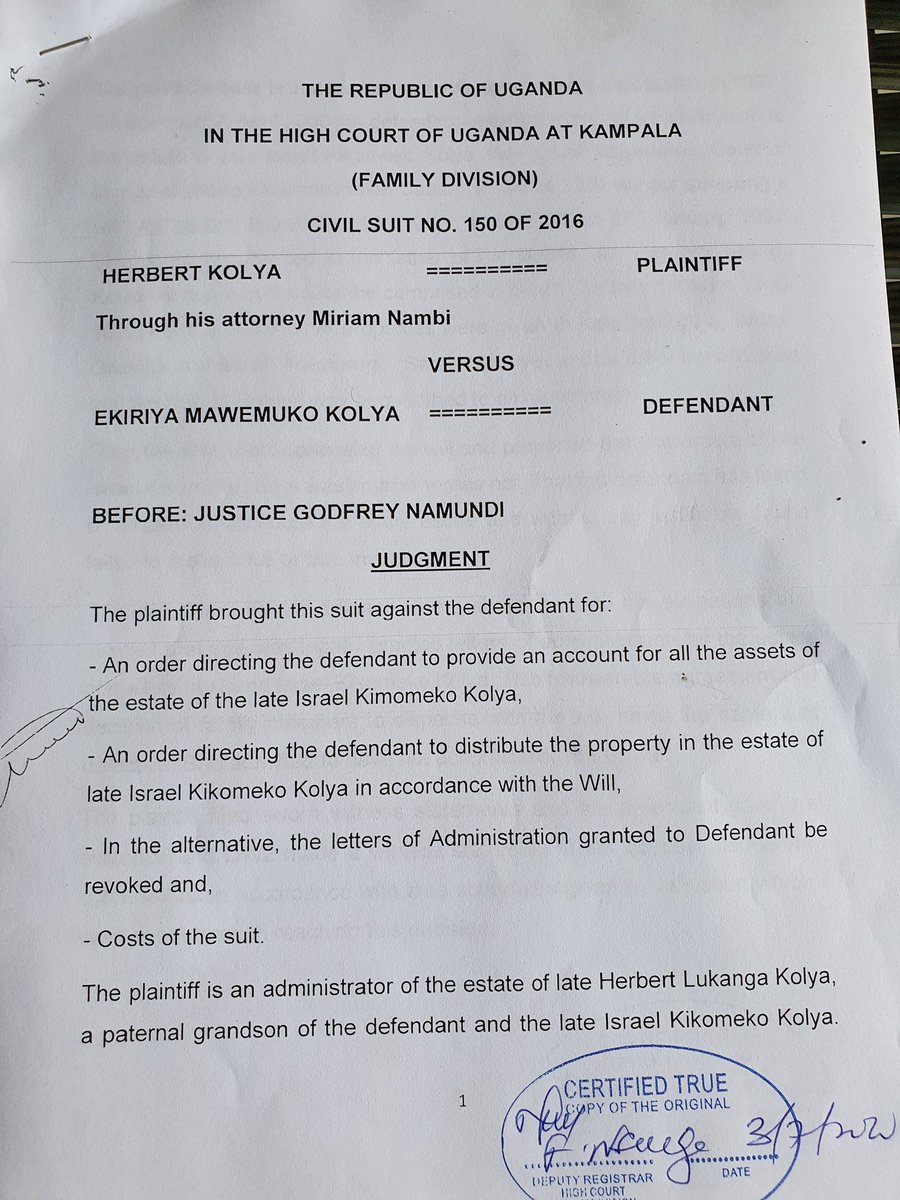 An important decision delivered by the Family Division of the High Court today. It is unlawful for men to dispossess their wives of matrimonial property by bequeathing it to their eldest sons in their Wills without their spouse's permission.