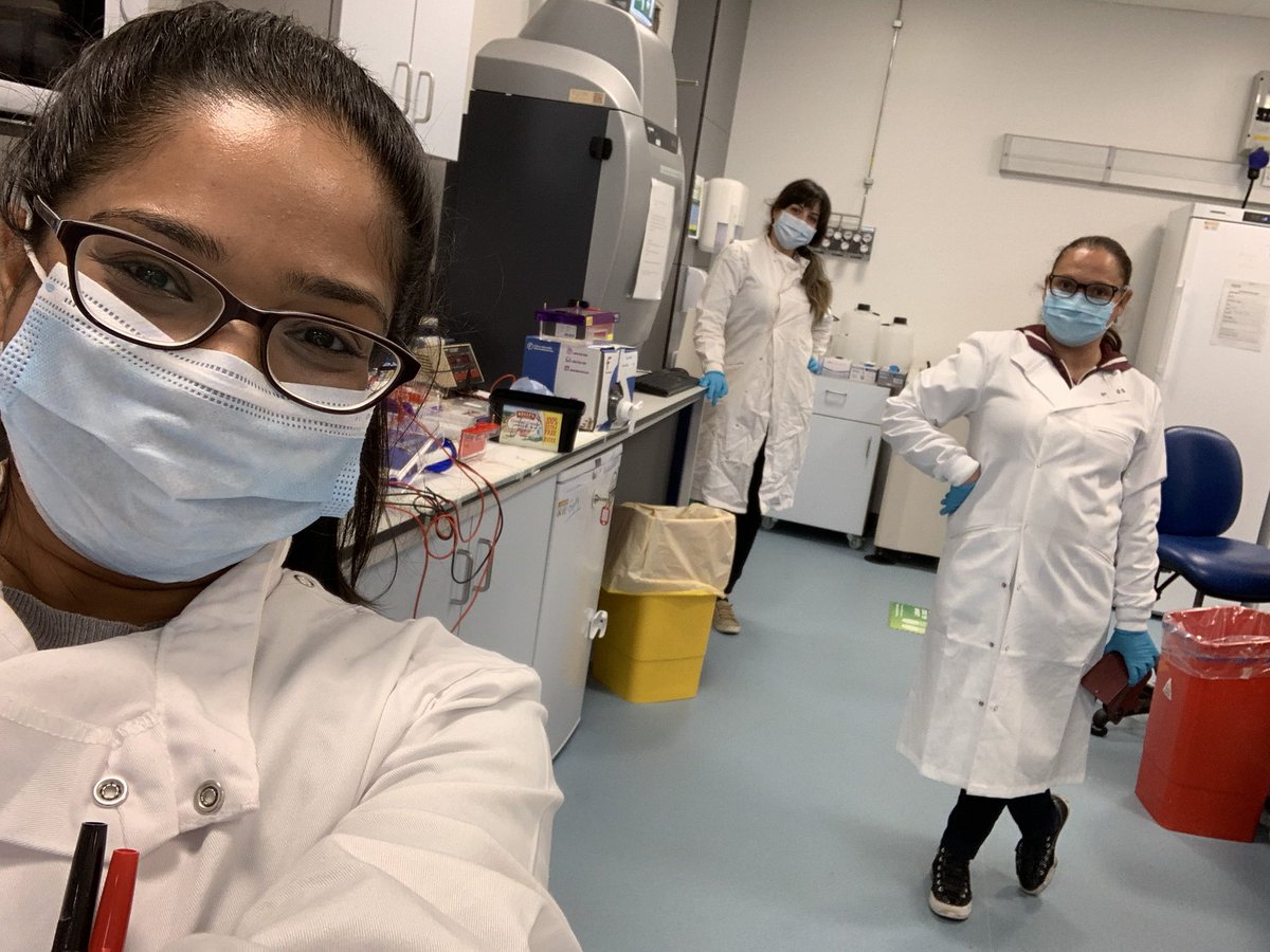 dr_malavia's tweet photo. Socially distanced scientists at work https://t.co/DqGi0NIz3K