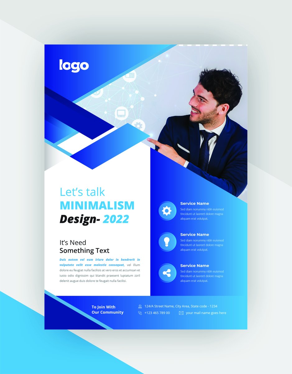 I will design #eventflyer, #brochure, #poster or #pdf brochure, #booklet, #bifold, #trifold,#eventbrochure, #corporatebrochure. If you need any design you can contact with me. Thanks.
bit.ly/30LGfTT