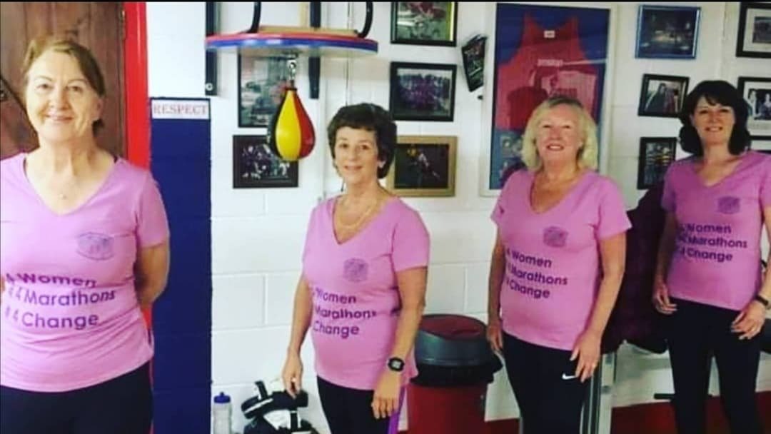 CulturIreland's tweet photo. We are delighted to have four women from Moynalvey, Co Meath running raising money for CultΓΊr! These four women will be running four marathons over four days. You can donate through the following link https://t.co/PTOToC0ILI #Running4Change https://t.co/dGPuuMkmkn