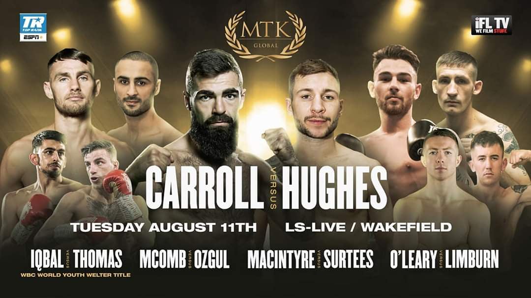 Boxing is back!!!

11th August 

First Mtkglobal boxing event 

SIAR OZGUL VS SEAN MCOMB

#MTKFightNight
📍 LS-Live
📅 Aug 11
📺 ESPN+ / IFL TV

MORE ➡️ bit.ly/3dVQrMG

Sponsors @tilesdiy @legendsgymharingey

#TeamMTKGlobal #TeamSiarozgul #siarozgul
