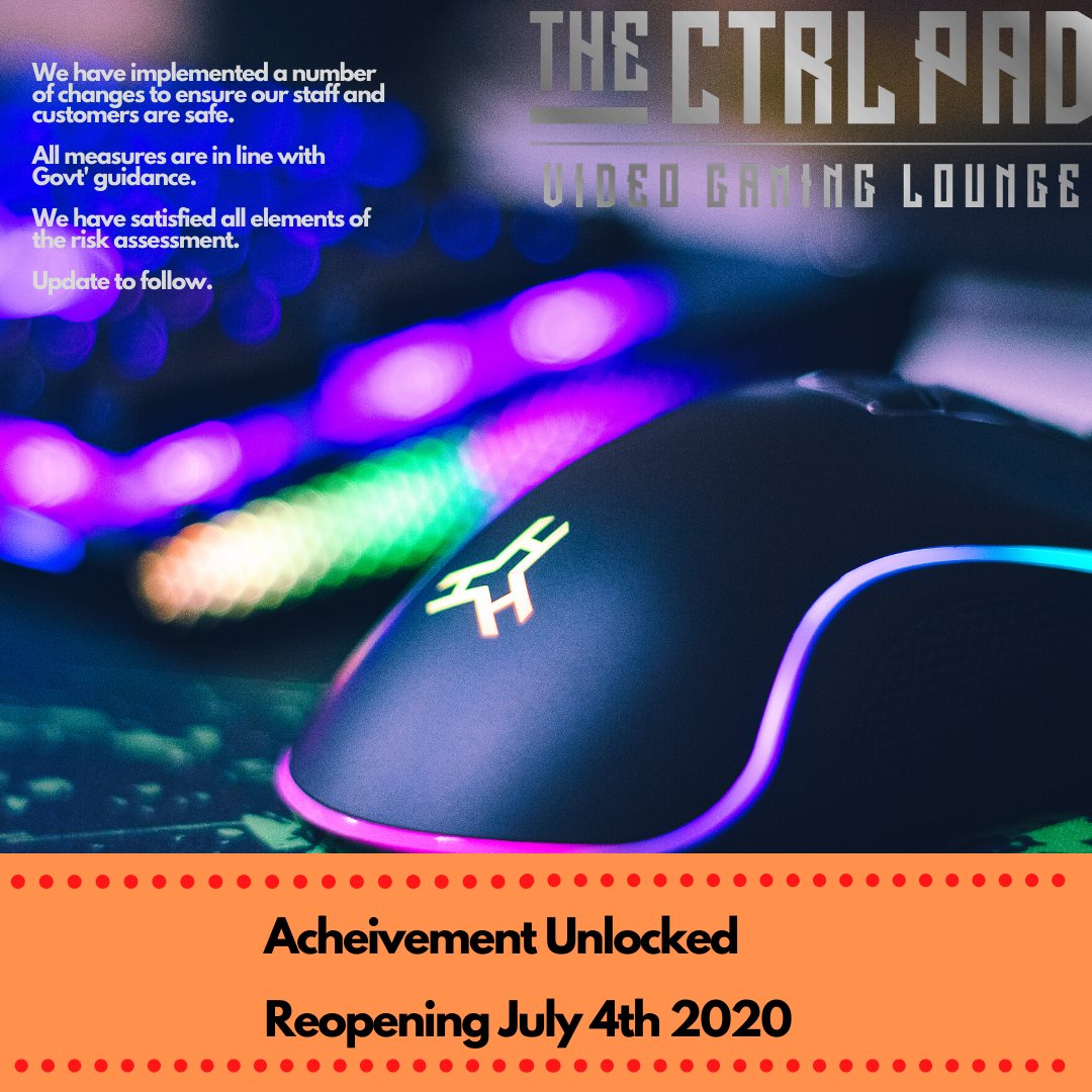 We're reopening!
We have been working hard to ensure staff and customers are safe as possible. We've implemented changes inline with Government advice and will update in detail soon.