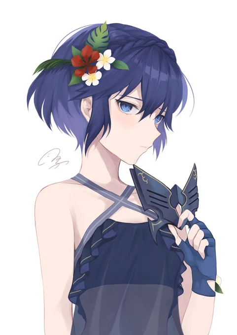 水着マルスちゃん #FE #ルキナ #FE覚醒 #水着 https://t.co/XD4SvWUmFH 