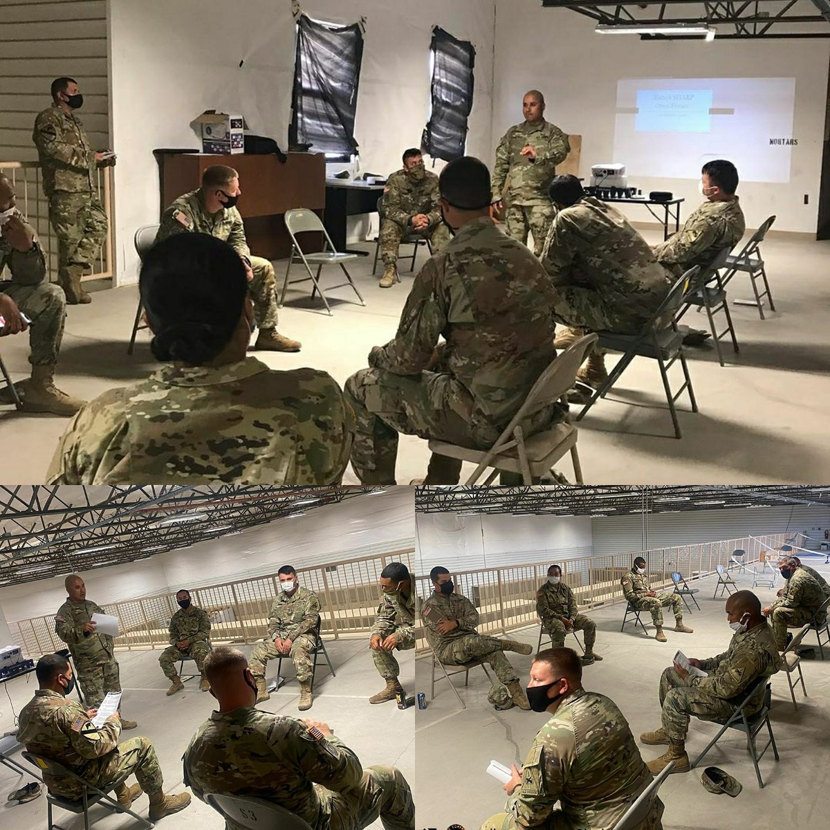3ABCT1AD's tweet photo. #LeaderDevelopment Soldiers with #SapperSteel Battalion ended the week with a Senior Leader SHARP and EO Summit, so that they may in turn do the same with their Platoons, Sections, and Soldiers, all to prevent SHARP issues and to maintain unit morale.
@1stArmoredDiv @FORSCOM https://t.co/AlEk9szSYp