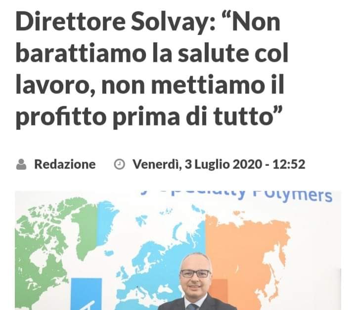 labsocialeal's tweet photo. La risposta del comitato stop @SolvayGroup alle dichiarazioni allucinanti rilasciate dal direttore dello stabilimento. Utilizzare l'arma del vittimismo per convincere la cittadinanza ad accettare le nefandezze compiute è vile e patetico. 👇
https://t.co/dNnPX2c3rv

#pfas #nopfas https://t.co/cr0kOFi6Bq