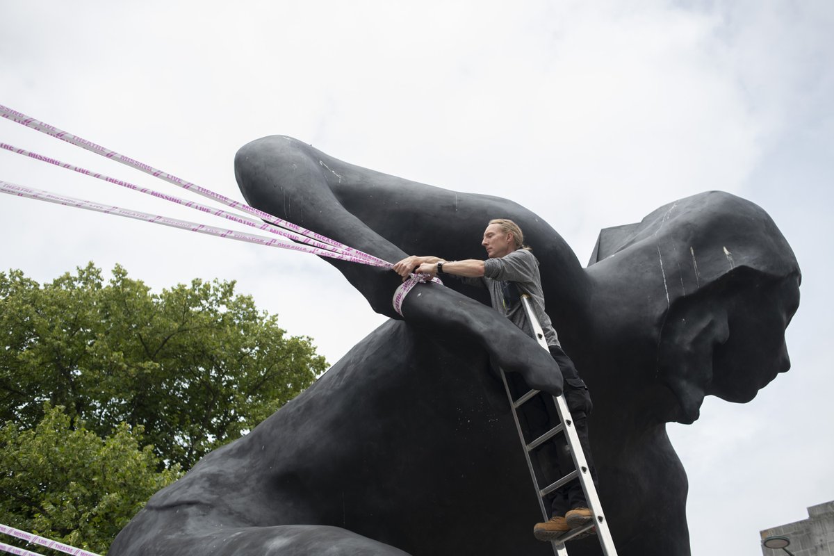 TRPlymouth's tweet image. We're honoured to join @_scene_change_ and theatres across the country #MissingLiveTheatre in a positive message to #SaveTheArts