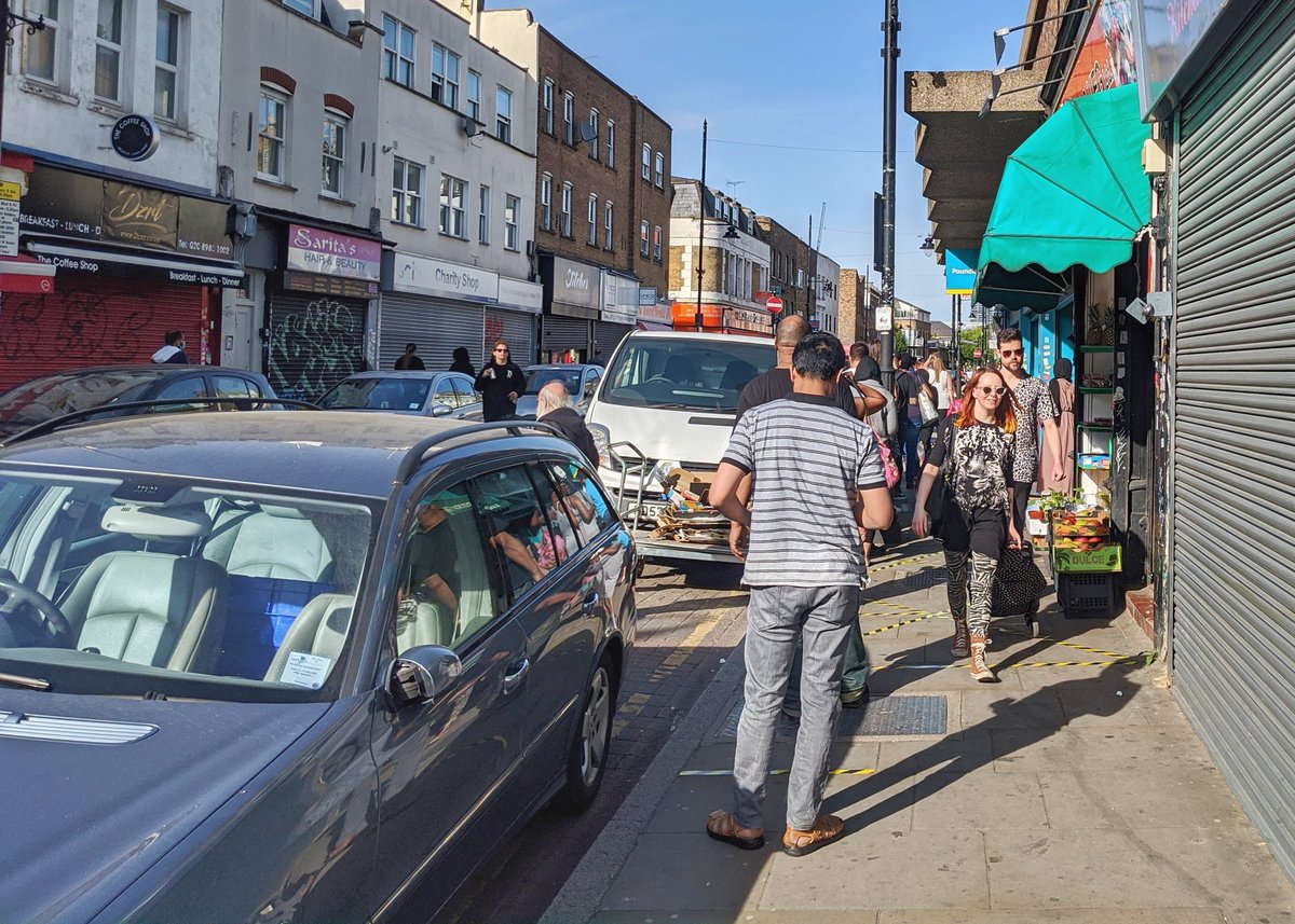 The car park'll therefore be able to absorb many of the cars currently parking on Roman Road when the pedestrianisation increases from the current 3 days. 