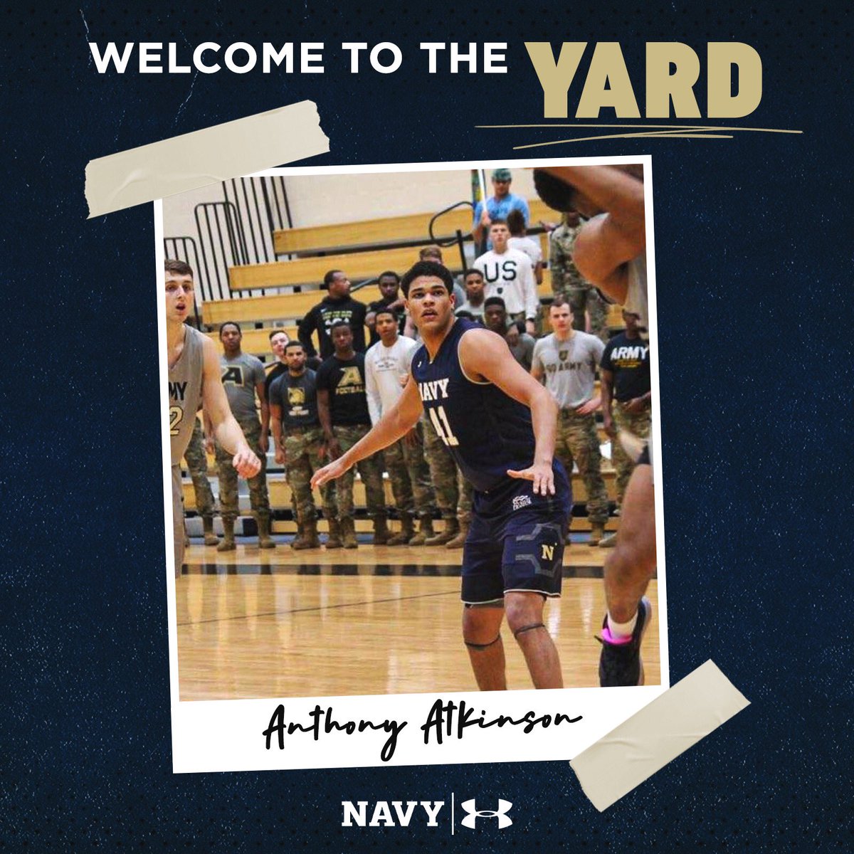 🚨#WelcomeToTheYard🚨

Join us in welcoming our freshman to the Naval Academy! Wish them well during their time at Plebe Summer; already underway!

<a href="/Bball2513Ejai/">Ejai</a>—Buford, GA
<a href="/JacobRadaker/">Jacob Radaker</a>—Jefferson, GA
<a href="/Aarondavis2233/">Aaron Davis</a>—Spring, TX
<a href="/Tonyto561/">Anthony Atkinson</a>—Palm Beach Gardens, FL

#ExpectToWin