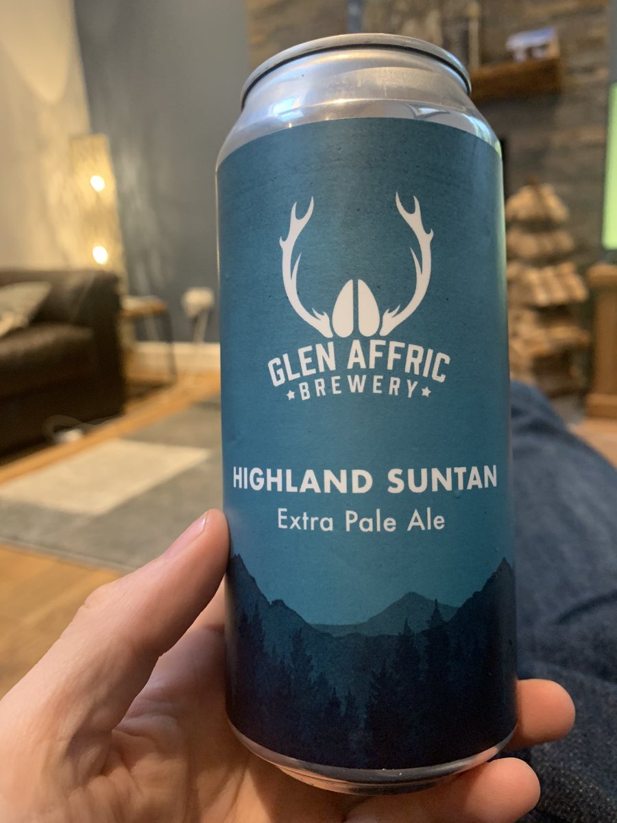 Drinking this for first time <a href="/GlenAffricBrew/">Glen Affric Brewery</a> - really enjoying it 👍