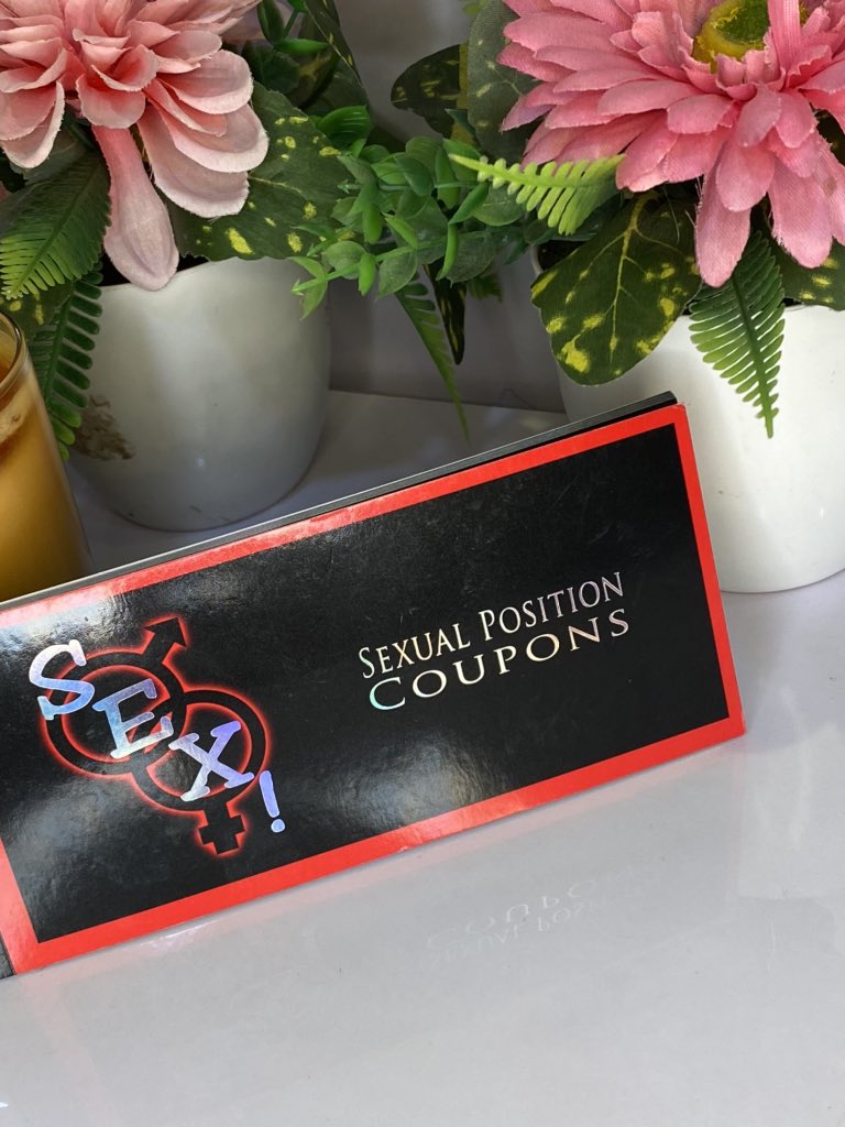 1. Sex coupons (20 per pack)Spice up your sex life with these sex positions coupons! Price: 6,000 naira.