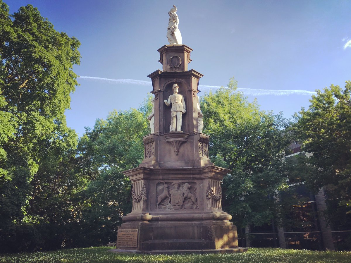 2. This is the very first monument ever erected in Toronto.It was placed here 150 years ago to honour the men from Toronto who died fighting against the Fenians (an army of Irish revolutionaries who invaded Canada hoping it would pressure Britain to leave Ireland).