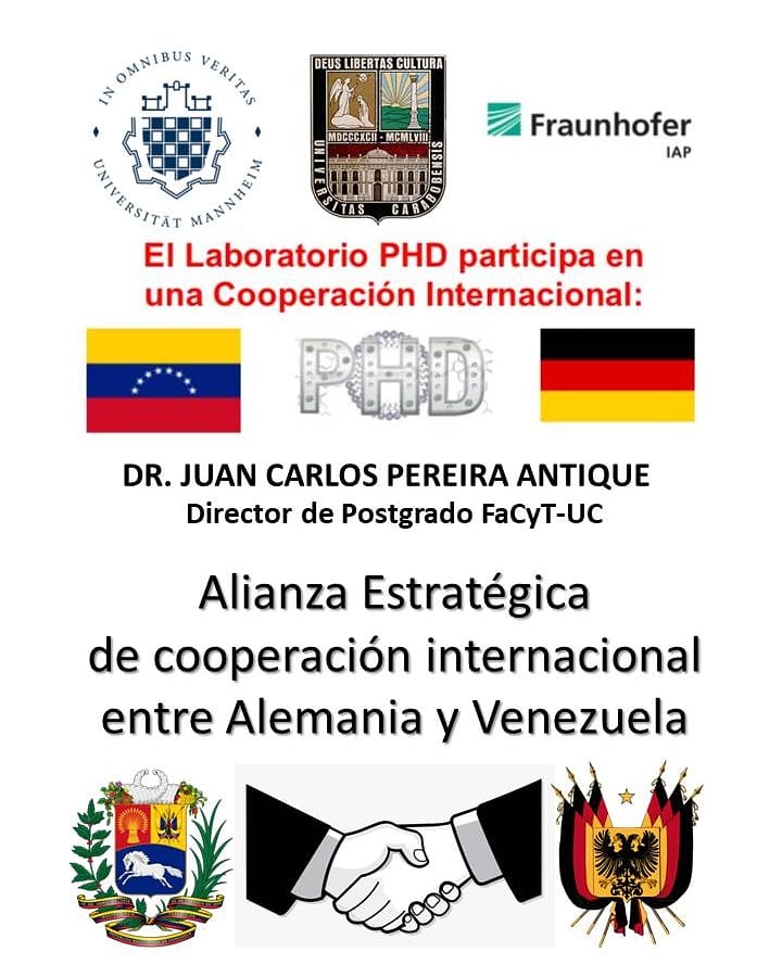 PostgradoUC's tweet photo. El mes de junio 2020 se realizó la primera reunión entre la @FraunhoferSIT @IS_Unimannheim y el #LaboratorioPHD de la @UCarabobo con la finalidad de producir #microemulsiones en el contexto Universidad - Sector Productivo @PGFacytOficial
LEER REPORTAJE EN https://t.co/3MslfiLFs9 https://t.co/zoQho2sch3
