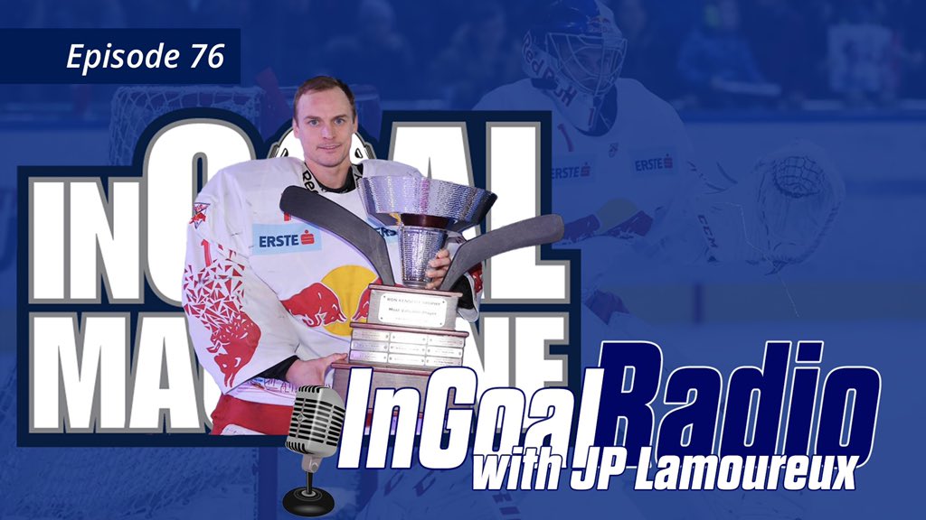 New InGoal Radio Podcast is live with <a href="/JPLgoaltending/">JPL Goaltending</a> as he gets ready to go back to Austria, where is reigning MVP (with a .946 SV% 👀) ... too many great stories and insights to list, but we promise valuable takeaways for goalies of every age + level: ingoalmag.com/magazine/2020/…
