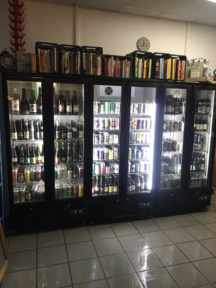 waterintobeer's tweet photo. We’re so excited to see you tomorrow - we’re reopening for takeaway ONLY from 11-4. We’ve been busy making a few improvements - including an extra fridge and more shelving...we have SO MUCH BEER AND HOMEBREW KIT FOR YOU! https://t.co/hYnMReLcoJ