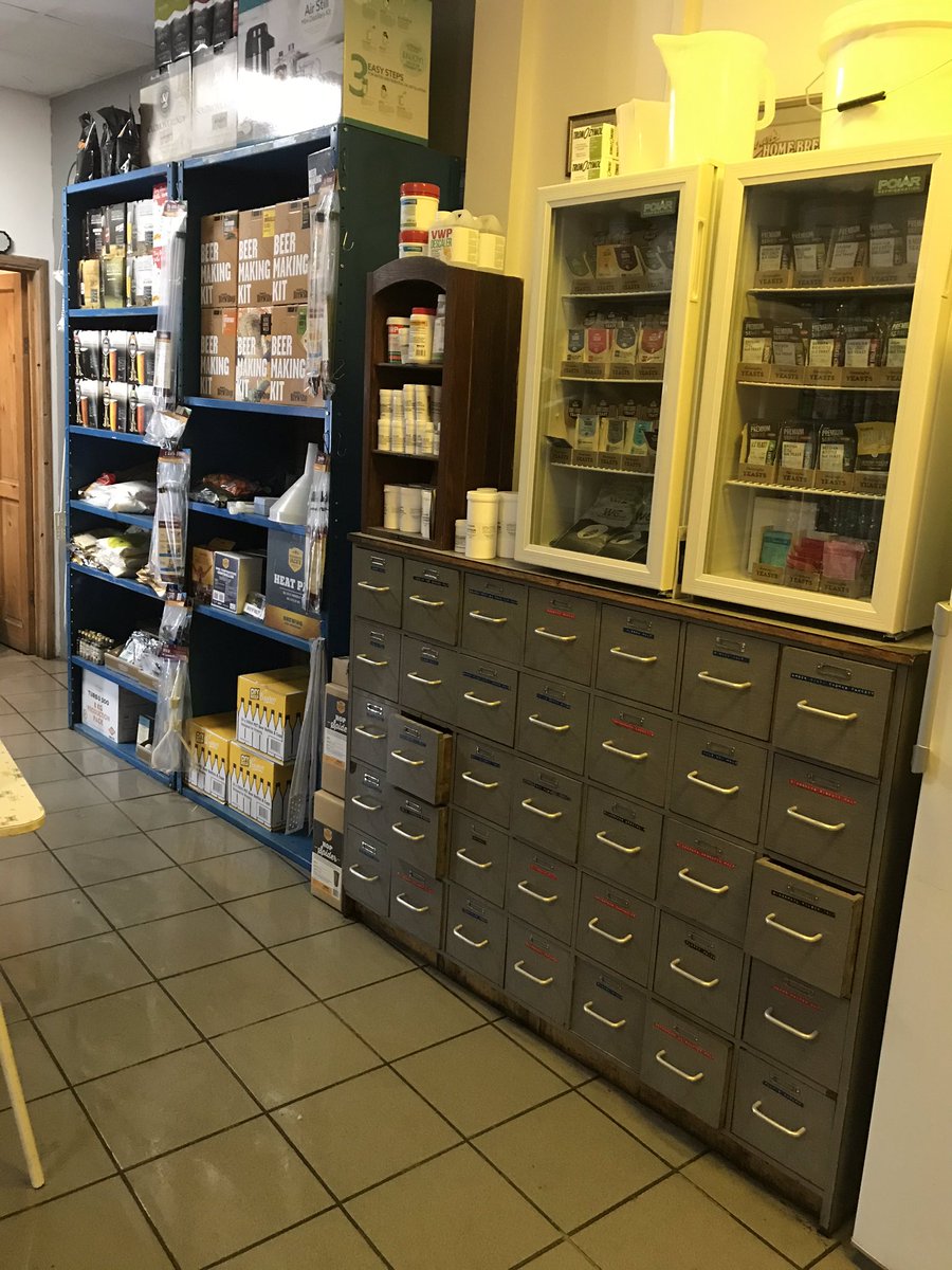 waterintobeer's tweet photo. We’re so excited to see you tomorrow - we’re reopening for takeaway ONLY from 11-4. We’ve been busy making a few improvements - including an extra fridge and more shelving...we have SO MUCH BEER AND HOMEBREW KIT FOR YOU! https://t.co/hYnMReLcoJ